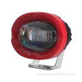 Chiming LED 9W blue red linear high lumen output forklift light safety work light construction safety work light